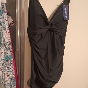 Shapeme Black Swimsuit Size XL Very Good Quality